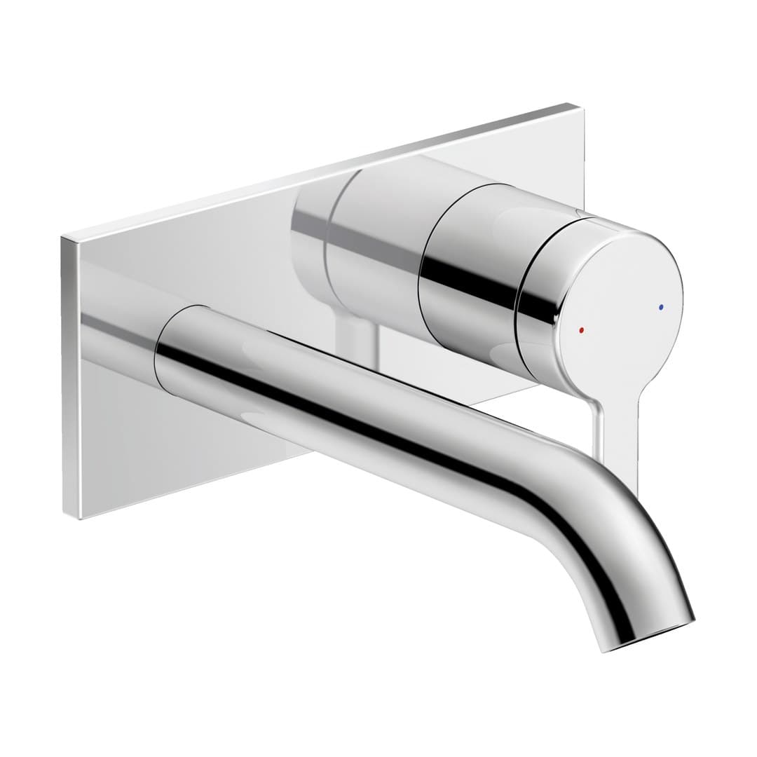 Duravit C.1 – Μπαταρία Νιπτήρα Τοίχου – 173×180×100 mm – Chrome High Gloss (C11070003010)