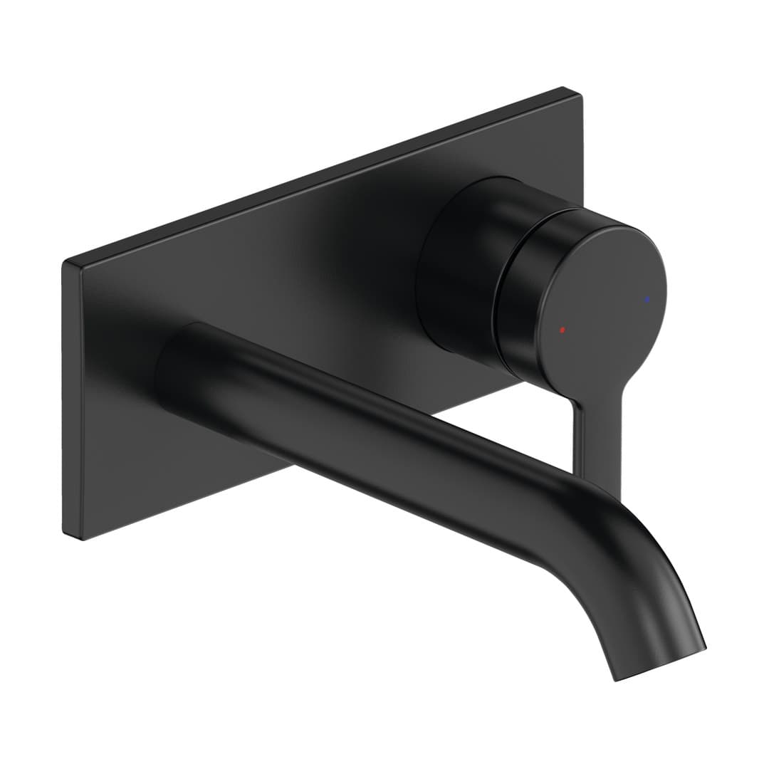 Duravit C.1 – Μπαταρία Νιπτήρα Τοίχου – 173×180×100 mm – Black Matt (C11070003046)