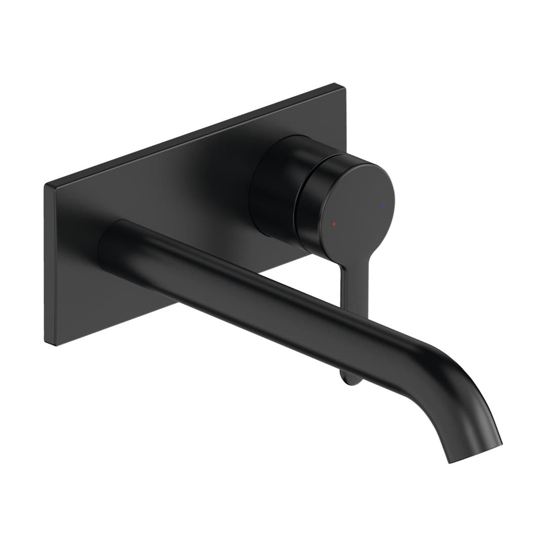 Duravit C.1 – Μπαταρία Νιπτήρα Τοίχου – 173×230×100 mm – Black Matt (C11070004046)
