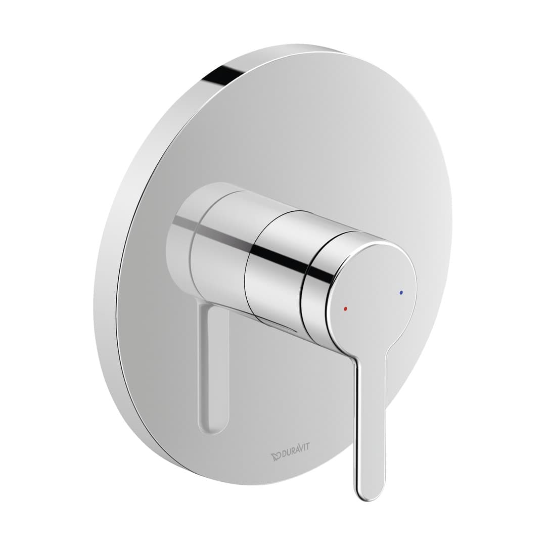 Duravit C.1 – Μίκτης Εντοιχισμού – 1 έξοδος – Chrome High Gloss (C14210010010)