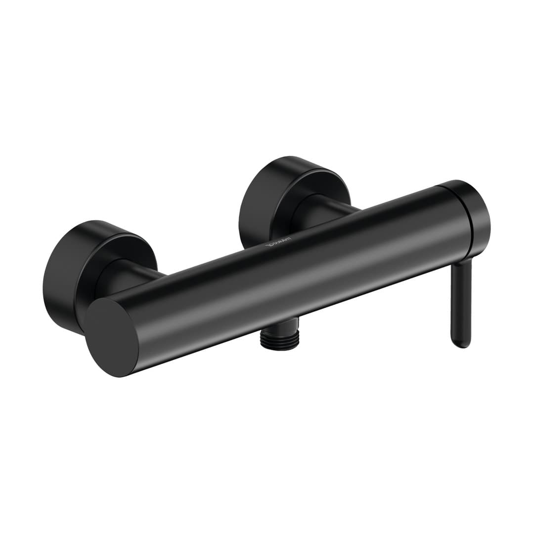 Duravit C.1 – Μπαταρία Λουτρού Τοίχου – για ντους – Black Matt (C14230000046)