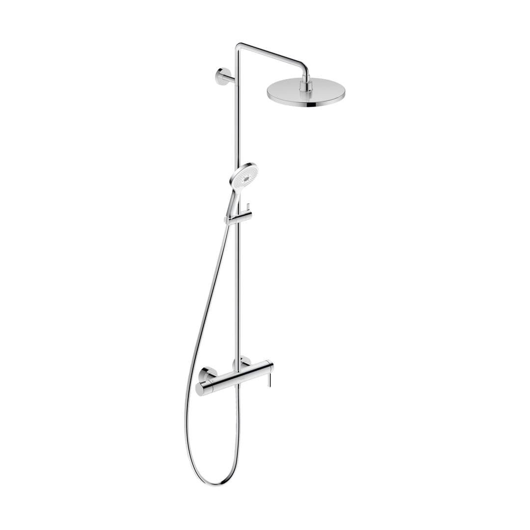 Duravit C.1 – Σύστημα Ντους – μονοχειριστήριο – Chrome High Gloss (C14280007010)