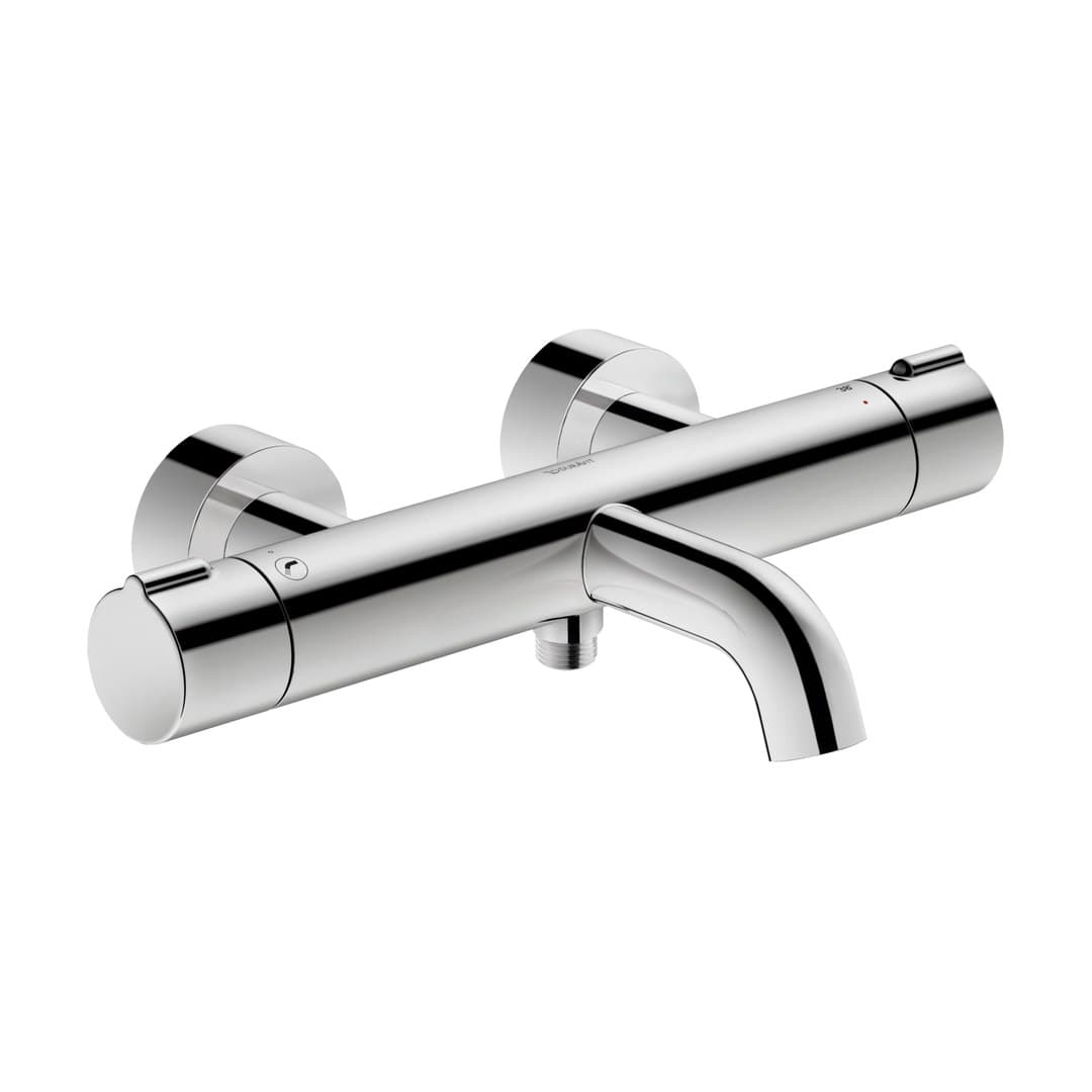 Duravit C.1 – Μπαταρία Λουτρού Τοίχου – θερμοστατική – Chrome High Gloss (C15220000010)
