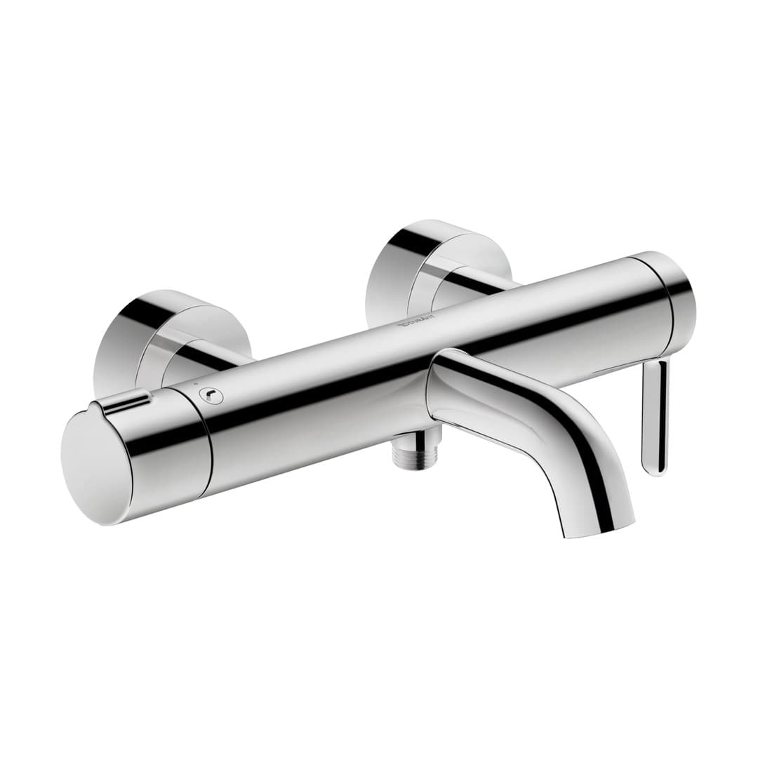 Duravit C.1 – Μπαταρία Λουτρού Τοίχου – Chrome High Gloss (C15230000010)