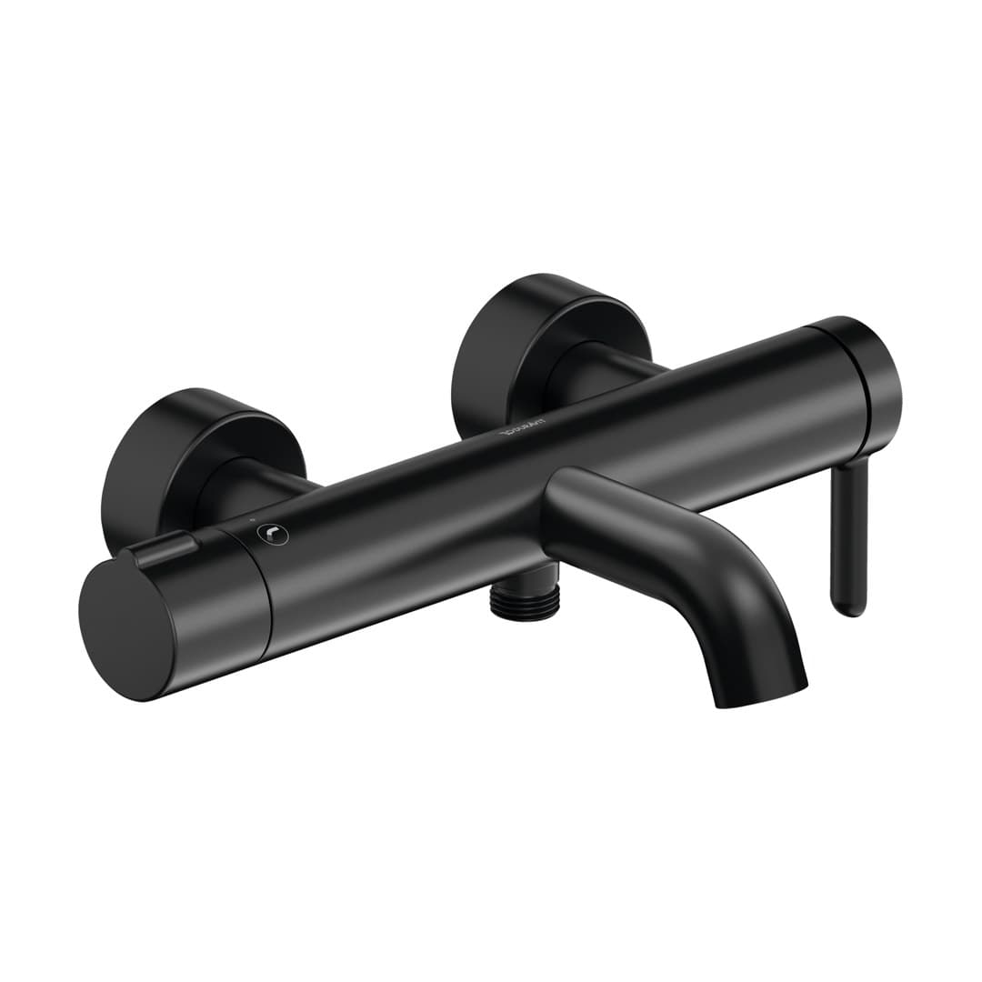 Duravit C.1 – Μπαταρία Λουτρού Τοίχου – Black Matt (C15230000046)