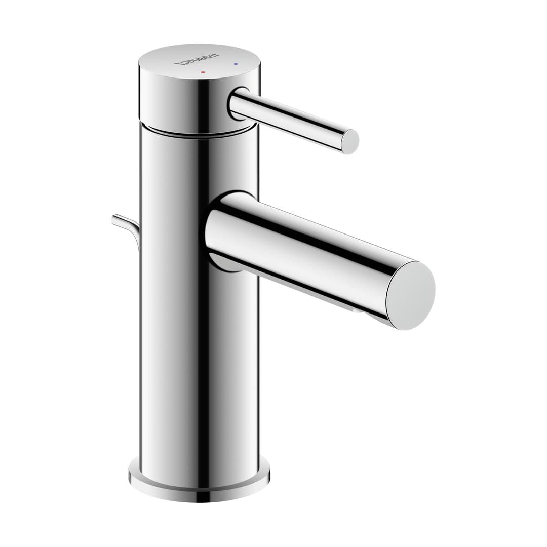 Duravit Circle – Μπαταρία Νιπτήρα – S, MinusFlow, με βαλβίδα – Chrome High Gloss (CE1012001010)