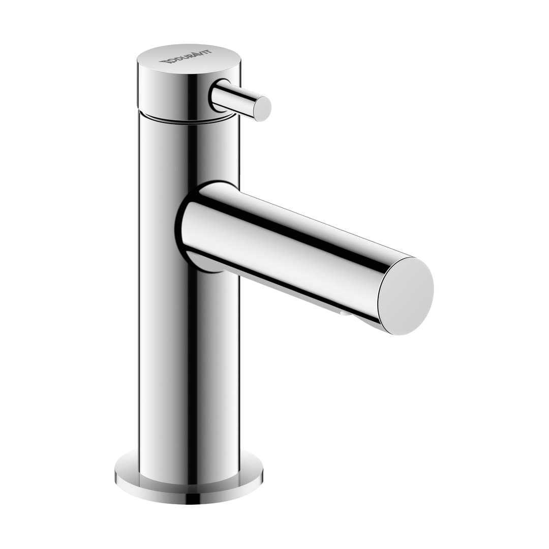 Duravit Circle – Μπαταρία Νιπτήρα – βρύση μίας παροχής, παροχή 4,5 l/min – Chrome High Gloss (CE1080002010)