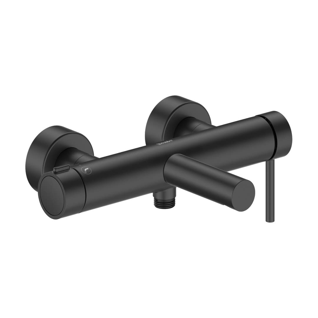 Duravit Circle – Μπαταρία Λουτρού Τοίχου – Black Matt (CE5230000A46)