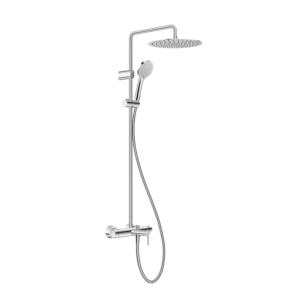 Duravit Circle – Σύστημα Ντους – μίκτης – Chrome High Gloss (CE5280007A10)