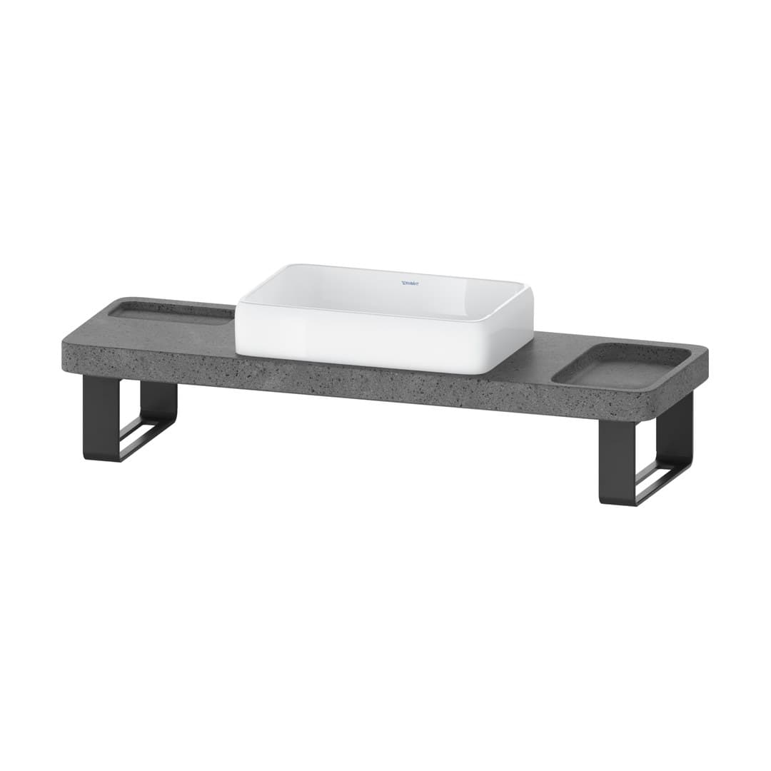 Duravit Collection One – Νιπτήρας Επικαθήμενος – 1400×450 mm, χωρίς οπή, χωρίς υπερχείλιση – White High Gloss (D4800900)