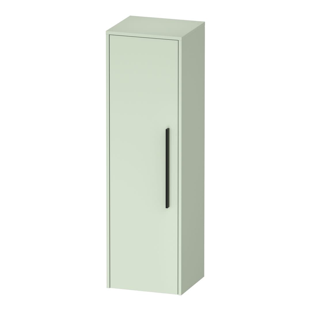 Duravit D-Code – Κολόνα Μπάνιου – 400 mm, μεσαία, 1 πόρτα, Hinge position Left, Diamond black – Pale Green Matt, Decor (DC1338LBDHH0000)