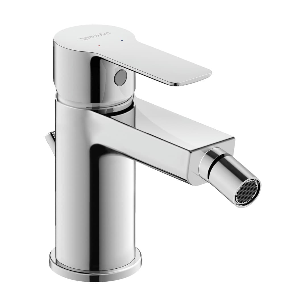 Duravit D-Code – Μπαταρία Μπιντέ – Chrome High Gloss (DC2400011010)