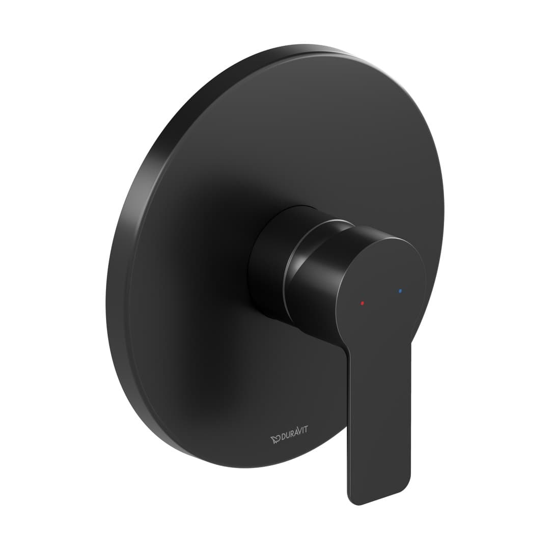 Duravit D-Code – Μίκτης Εντοιχισμού – 1 έξοδος – Black Matt (DC4210010046)