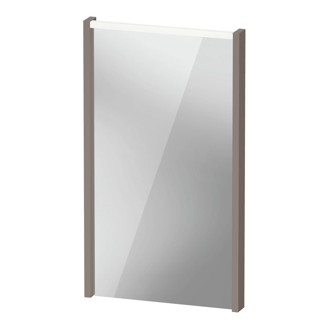 Duravit D-Code – Καθρέπτης Μπάνιου – 400×700 mm, με φωτισμό LED – Basalte Matt (DC7075043430000)