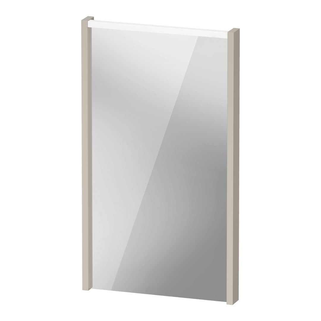 Duravit D-Code – Καθρέπτης Μπάνιου – 400×700 mm, με φωτισμό LED – Taupe Matt (DC7075091910000)