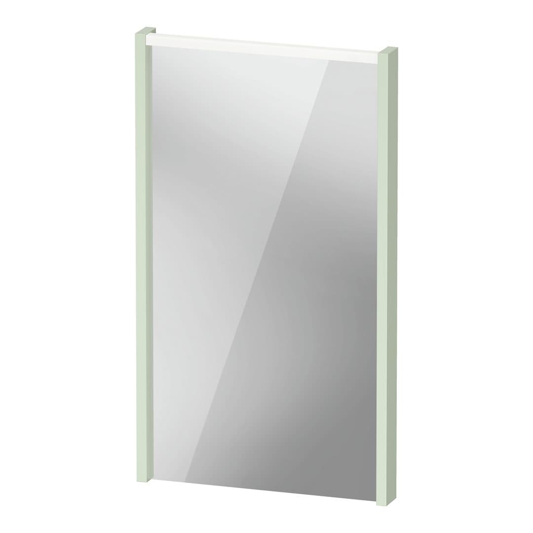 Duravit D-Code – Καθρέπτης Μπάνιου – 400×700 mm, με φωτισμό LED – Pale Green Matt (DC70750HHHH0000)