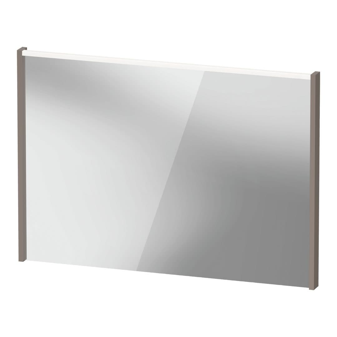 Duravit D-Code – Καθρέπτης Μπάνιου – 1000×700 mm, με φωτισμό LED – Basalte Matt (DC7078043430000)