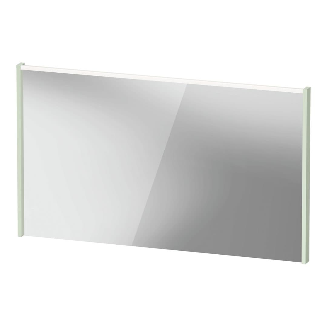 Duravit D-Code – Καθρέπτης Μπάνιου – 1200×700 mm, με φωτισμό LED – Pale Green Matt (DC70790HHHH0000)