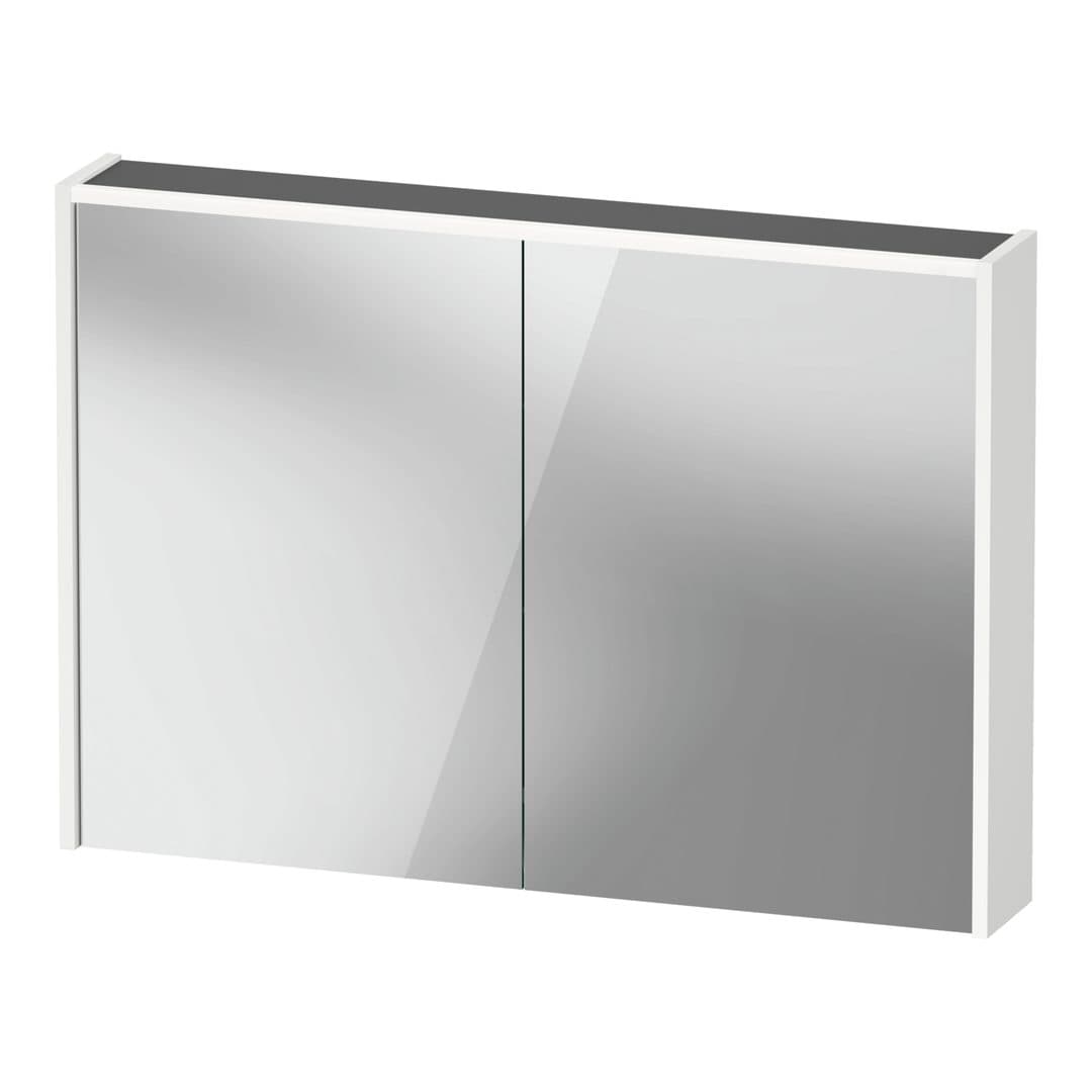 Duravit D-Code – Καθρέπτης Μπάνιου – 1000×700 mm, καθρεπτοντούλαπο, 2 πόρτες, με φωτισμό LED – White (DC7107018180000)