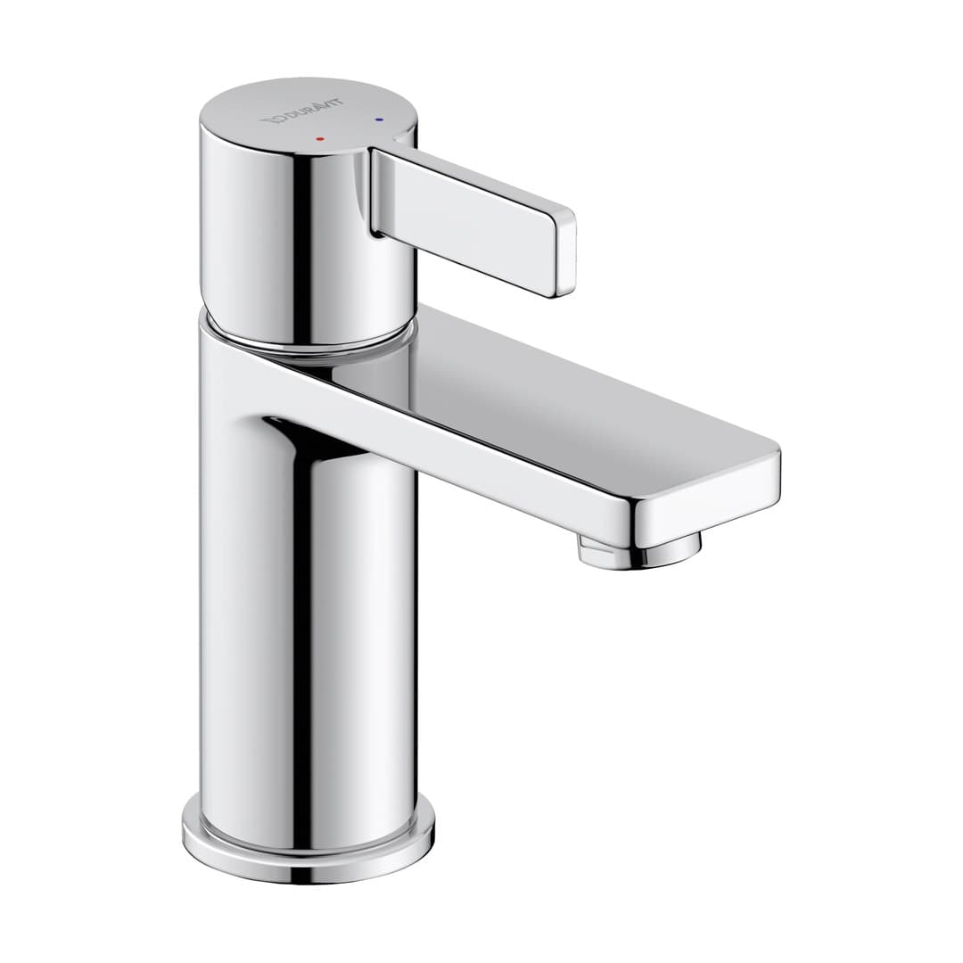 Duravit D-Neo – Μπαταρία Νιπτήρα – S, χωρίς βαλβίδα – Chrome High Gloss (DE1010002010)