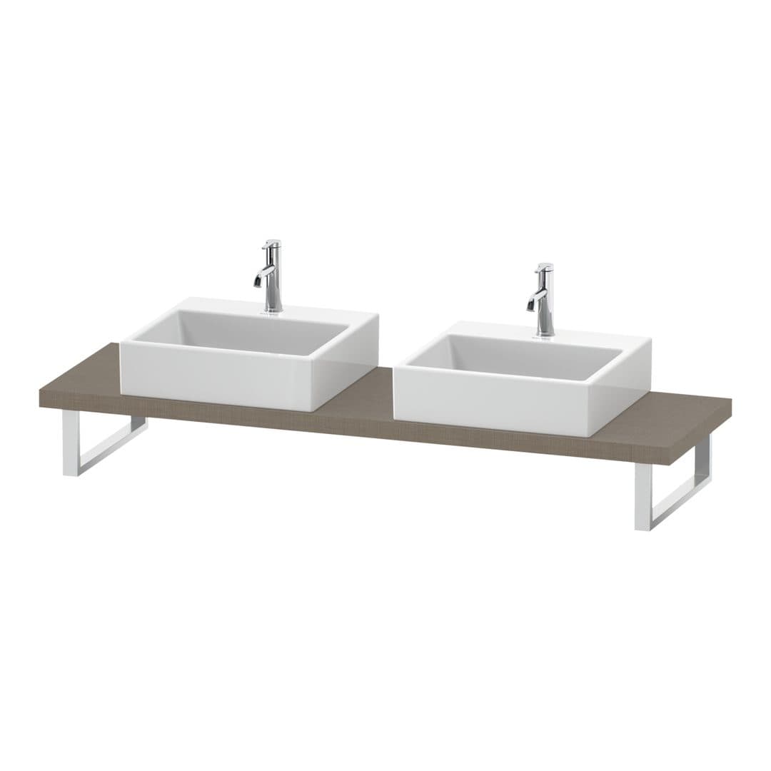 Duravit DuraStyle – Πάγκος Νιπτήρα – 800 mm, Compact, 800 x 480 x 45 mm, μοντέλο DS101C – Linen Matt, Decor (DS101C07575)