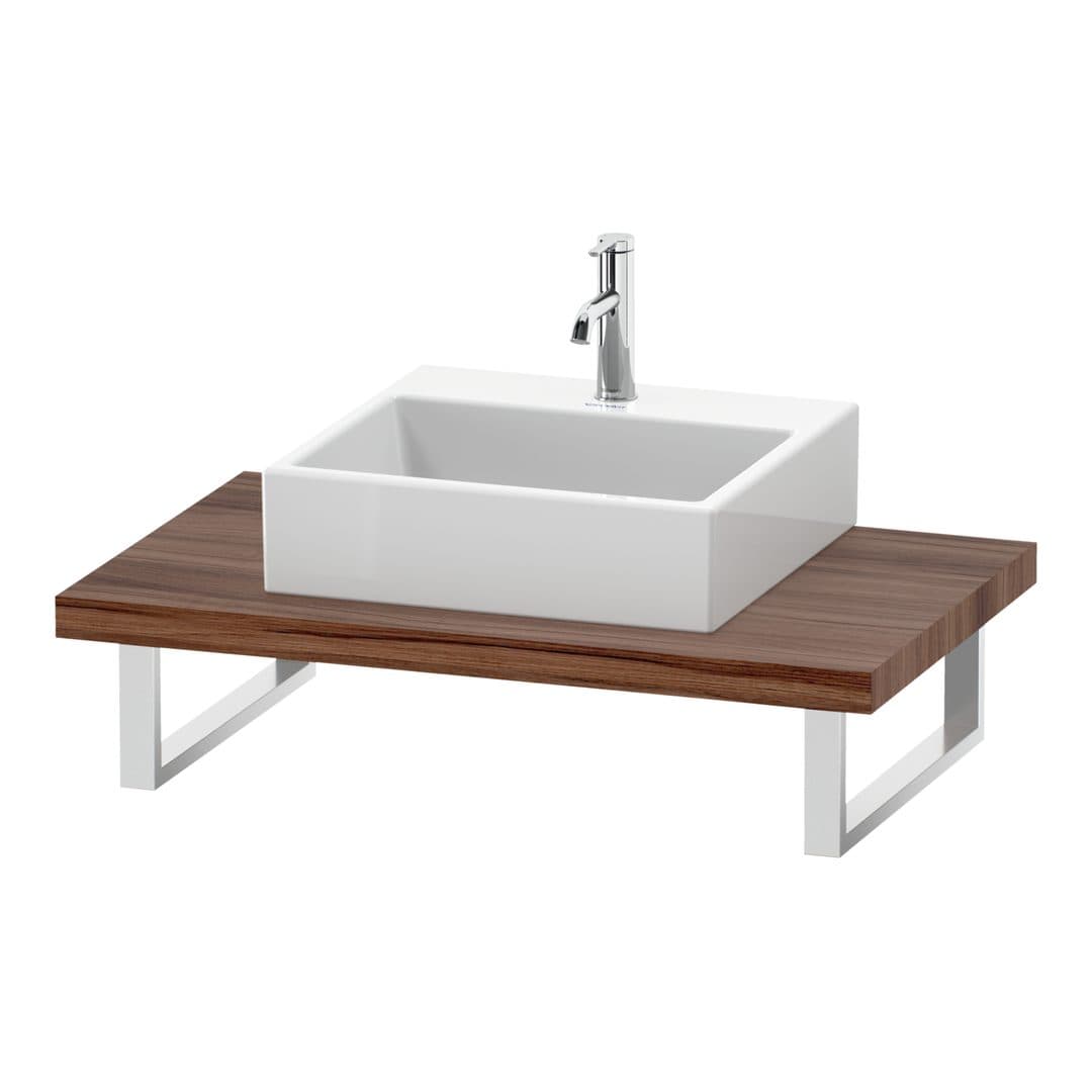 Duravit DuraStyle – Πάγκος Νιπτήρα – 800 mm, 800 x 550 x 45 mm, μοντέλο DS102C – Walnut Matt, Decor (DS102C07979)