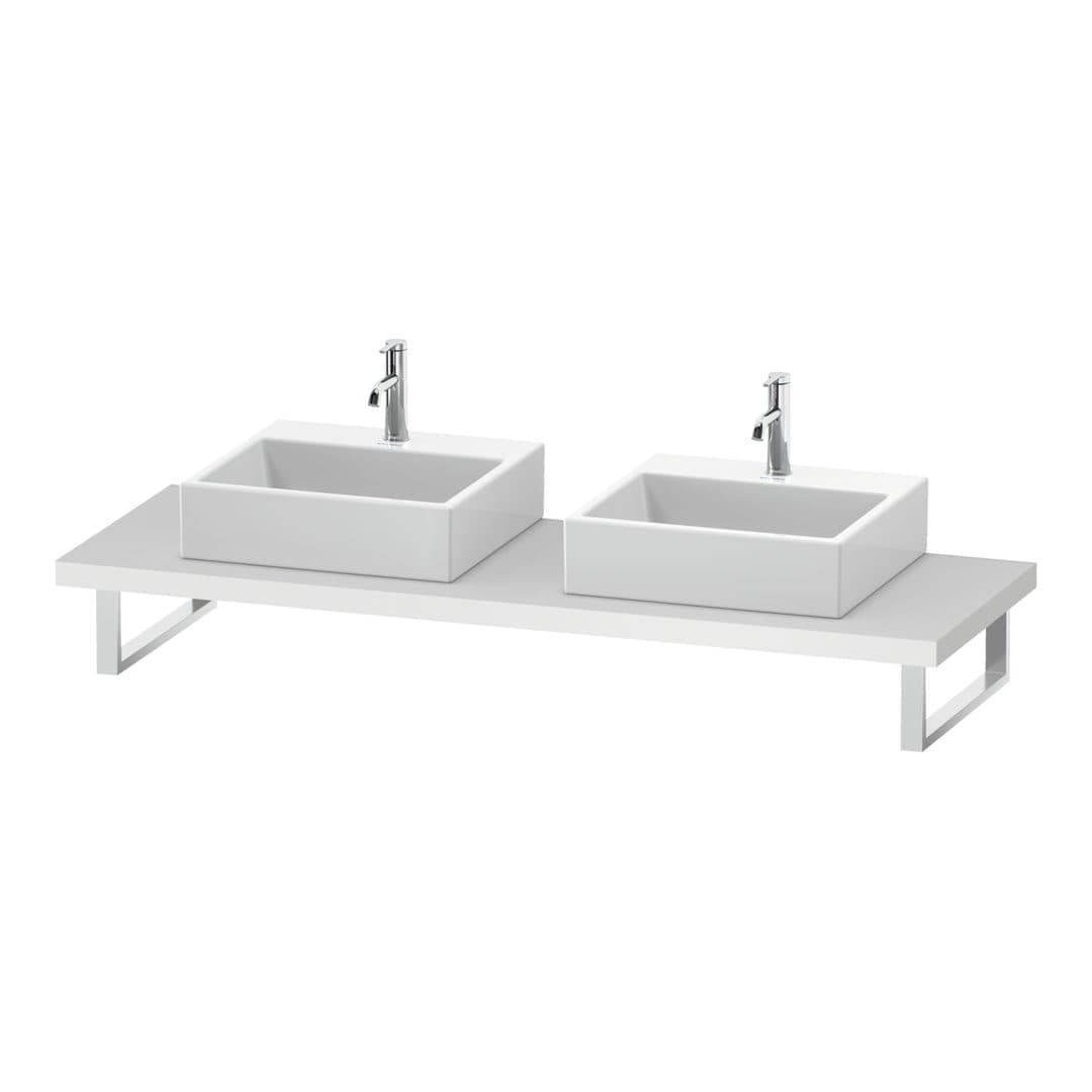 Duravit DuraStyle – Πάγκος Νιπτήρα – 800 mm, 800 x 550 x 45 mm, μοντέλο DS103C – White Matt, Decor (DS103C01818)