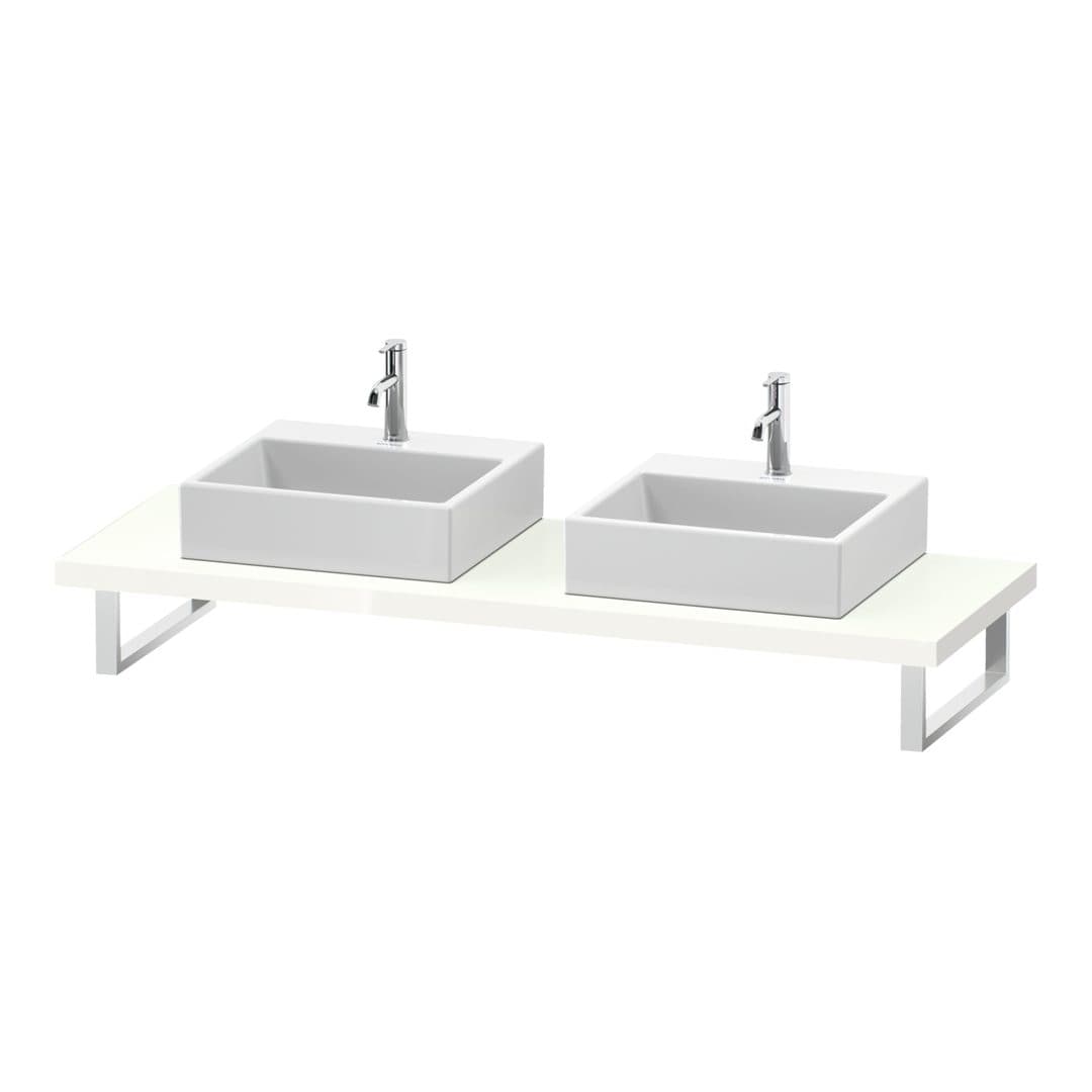 Duravit DuraStyle – Πάγκος Νιπτήρα – 800 mm, 800 x 550 x 45 mm, μοντέλο DS103C – White High Gloss, Decor (DS103C02222)
