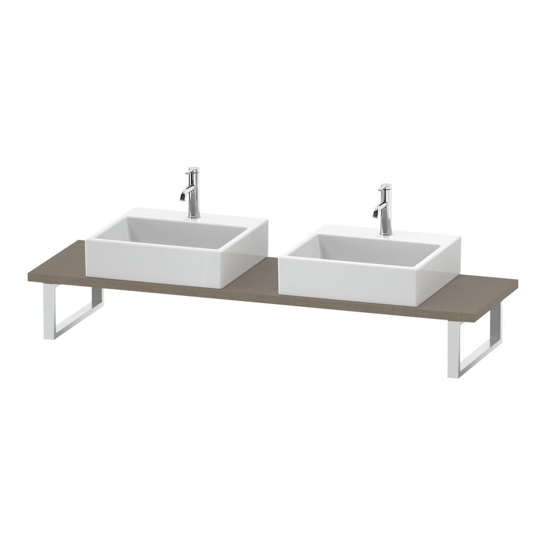 Duravit DuraStyle – Πάγκος Νιπτήρα – 800 mm, Compact, 800 x 480 x 30 mm, μοντέλο DS105C – Linen Matt, Decor (DS105C07575)