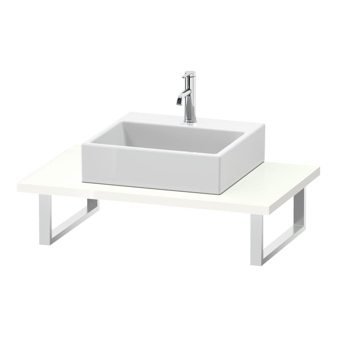 Duravit DuraStyle – Πάγκος Νιπτήρα – 800 mm, 800 x 550 x 30 mm, μοντέλο DS106C – White High Gloss, Decor (DS106C02222)