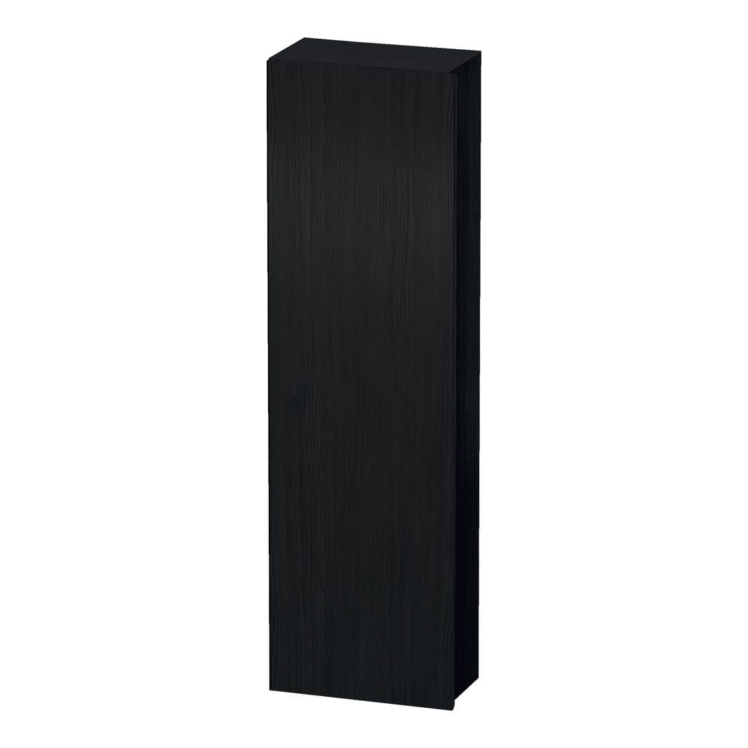 Duravit DuraStyle – Κολόνα Μπάνιου – 400 mm, 1 πόρτα, αριστερή, 400 x 240 x 1400 mm, Total number of shelves: 4 – Black oak Matt, Decor (DS1218L1616)