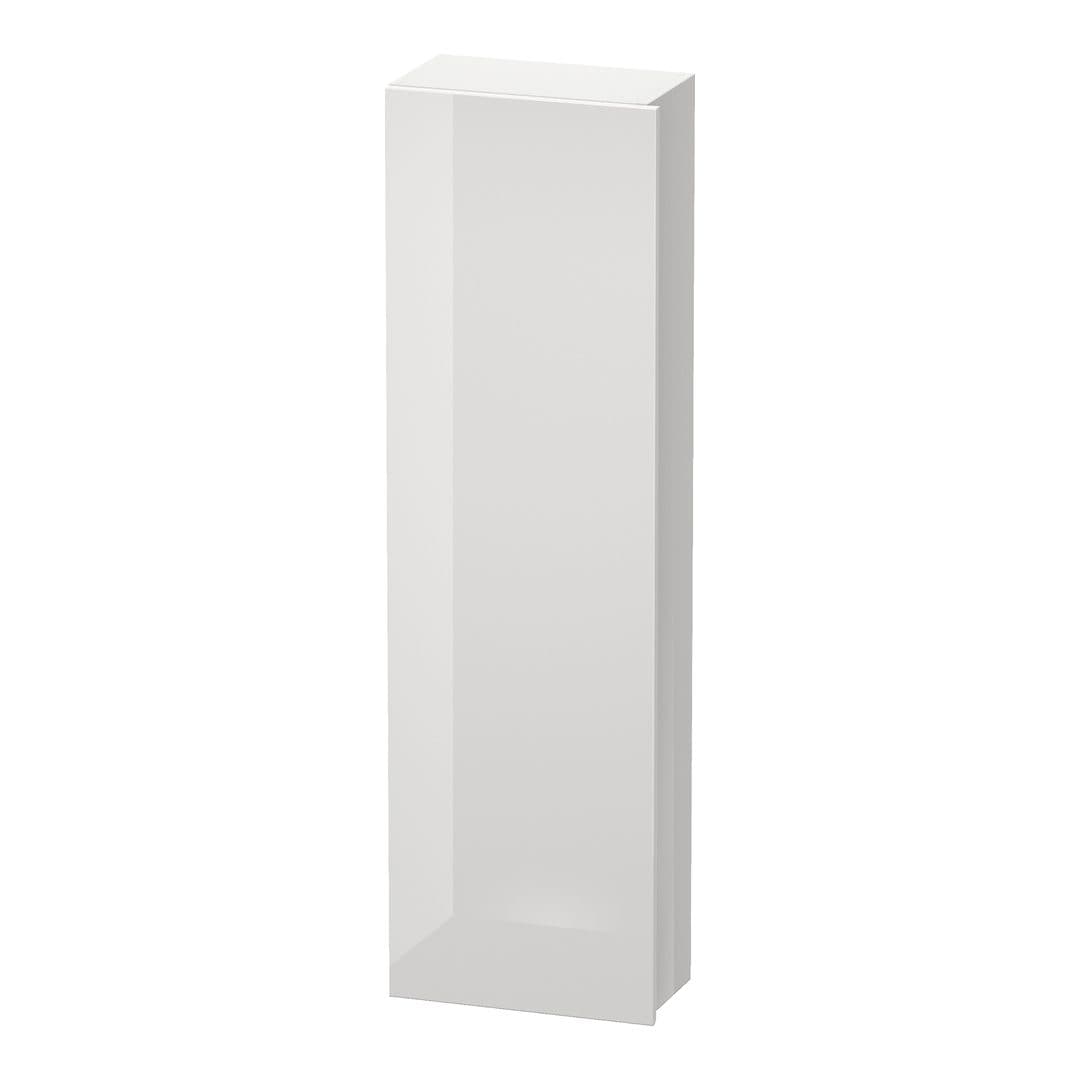 Duravit DuraStyle – Κολόνα Μπάνιου – 400 mm, 1 πόρτα, αριστερή, 400 x 240 x 1400 mm, Total number of shelves: 4 – White High Gloss, Decor (DS1218L2222)