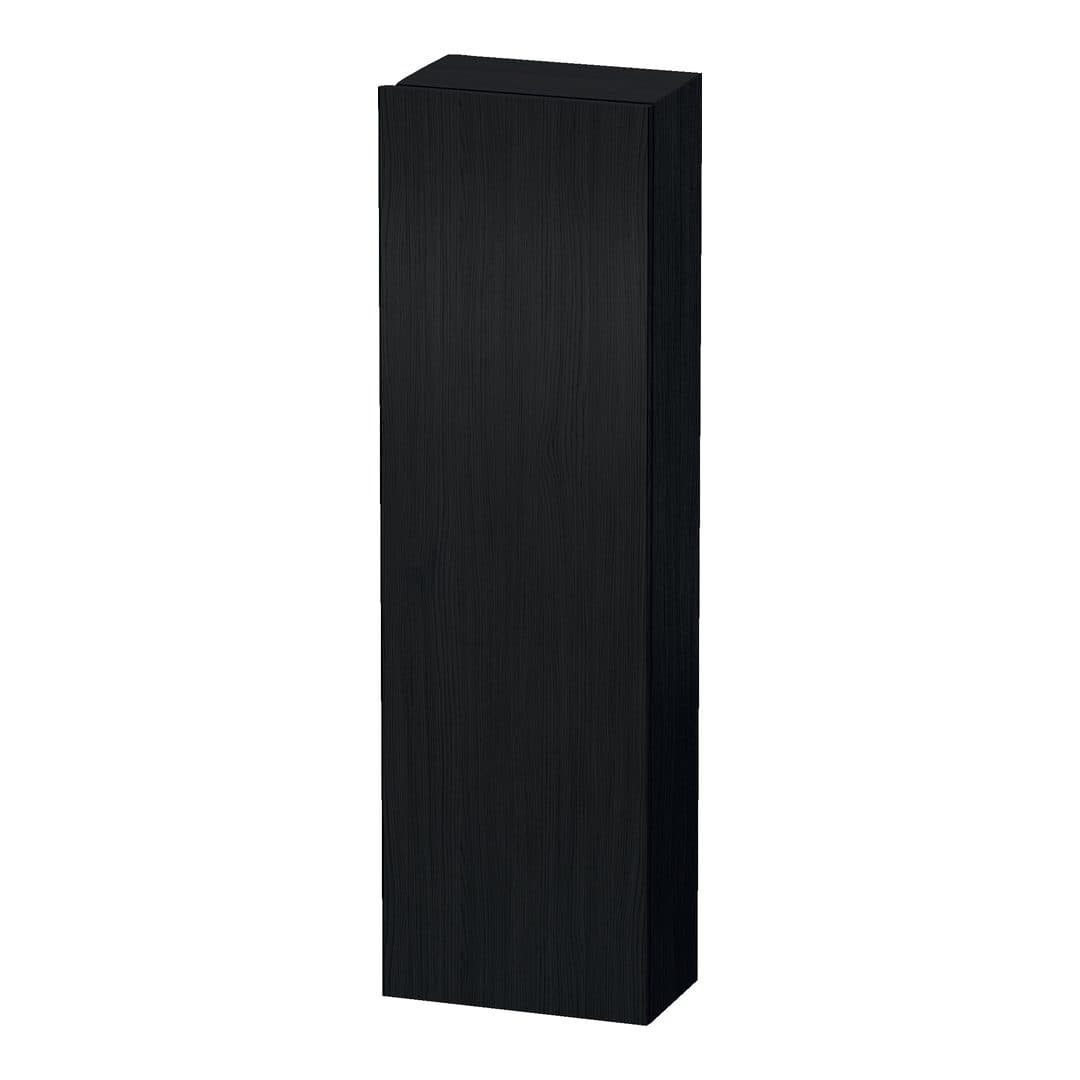 Duravit DuraStyle – Κολόνα Μπάνιου – 400 mm, 1 πόρτα, δεξιά, 400 x 240 x 1400 mm, Total number of shelves: 4 – Black oak Matt, Decor (DS1218R1616)