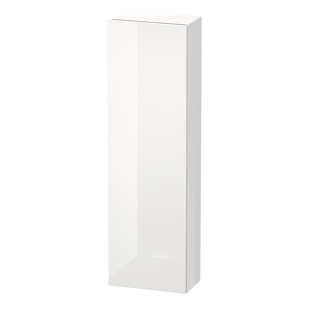 Duravit DuraStyle – Κολόνα Μπάνιου – 400 mm, 1 πόρτα, δεξιά, 400 x 240 x 1400 mm, Total number of shelves: 4 – White High Gloss, Decor (DS1218R2222)