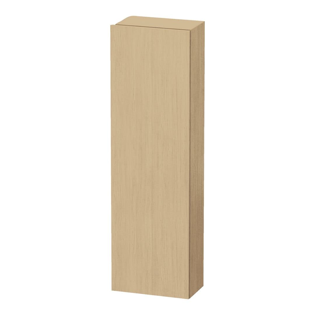 Duravit DuraStyle – Κολόνα Μπάνιου – 400 mm, 1 πόρτα, δεξιά, 400 x 240 x 1400 mm, Total number of shelves: 4 – Natural oak, Decor (DS1218R3030)