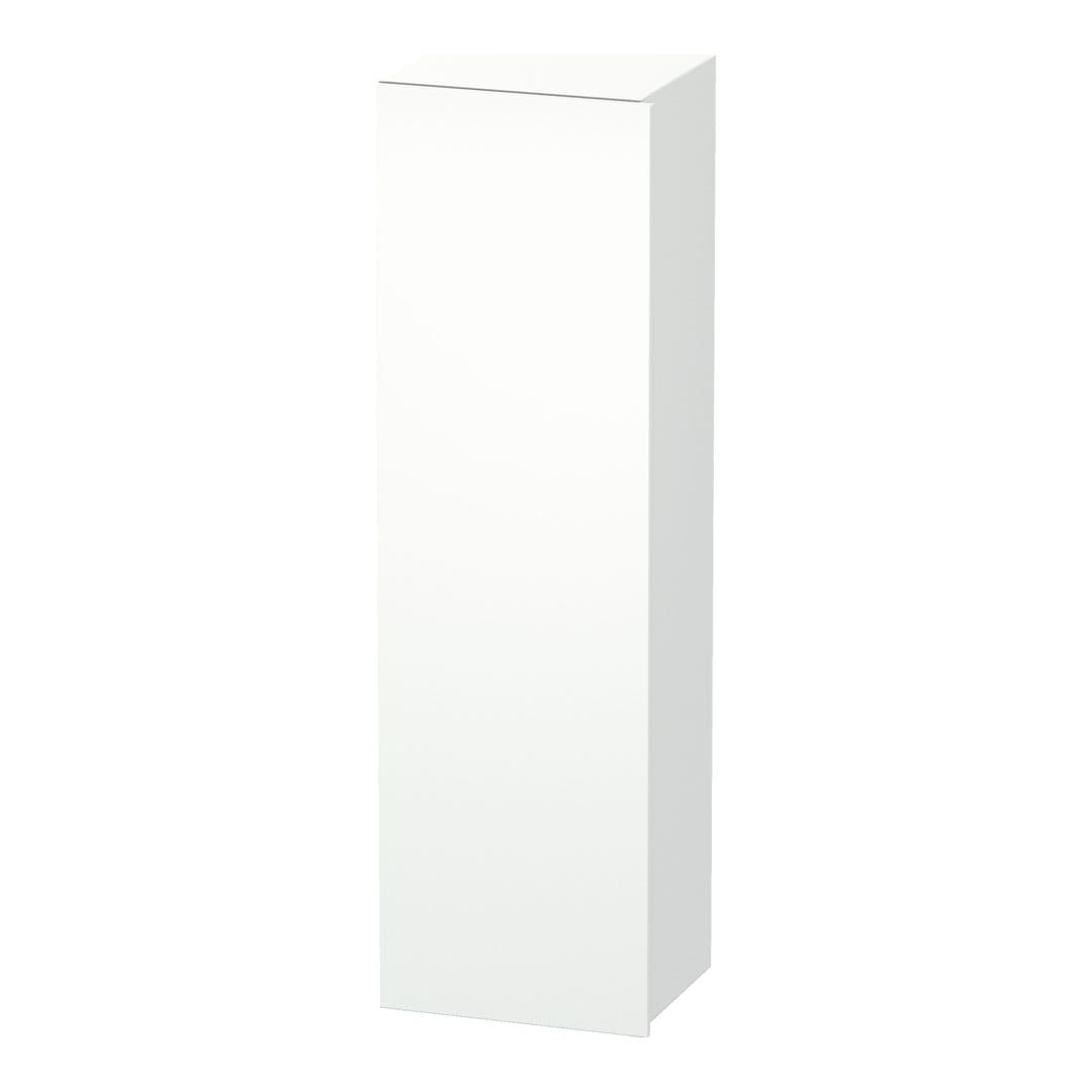 Duravit DuraStyle – Κολόνα Μπάνιου – 400 mm, 1 πόρτα, αριστερή, 400 x 360 x 1400 mm, Total number of shelves: 4 – White Matt, Decor (DS1219L1818)