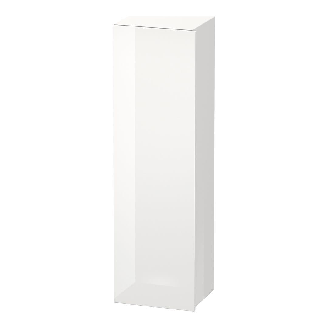 Duravit DuraStyle – Κολόνα Μπάνιου – 400 mm, 1 πόρτα, αριστερή, 400 x 360 x 1400 mm, Total number of shelves: 4 – White High Gloss, Decor (DS1219L2222)