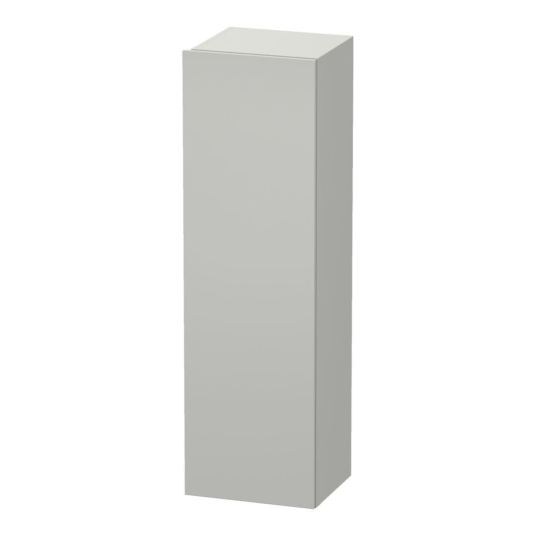 Duravit DuraStyle – Κολόνα Μπάνιου – 400 mm, 1 πόρτα, δεξιά, 400 x 360 x 1400 mm, Total number of shelves: 4 – Concrete grey Matt, Decor (DS1219R0707)