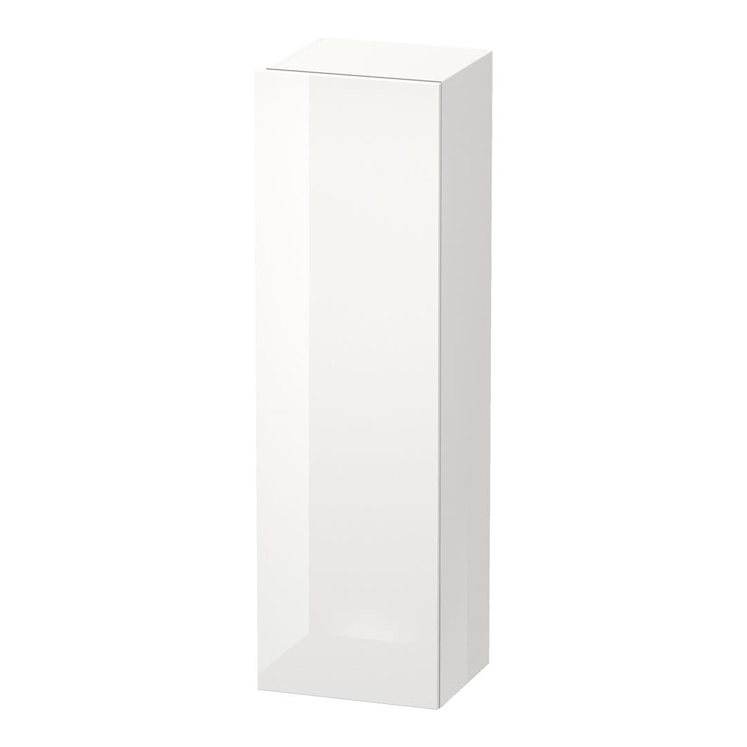 Duravit DuraStyle – Κολόνα Μπάνιου – 400 mm, 1 πόρτα, δεξιά, 400 x 360 x 1400 mm, Total number of shelves: 4 – White High Gloss, Decor (DS1219R2222)