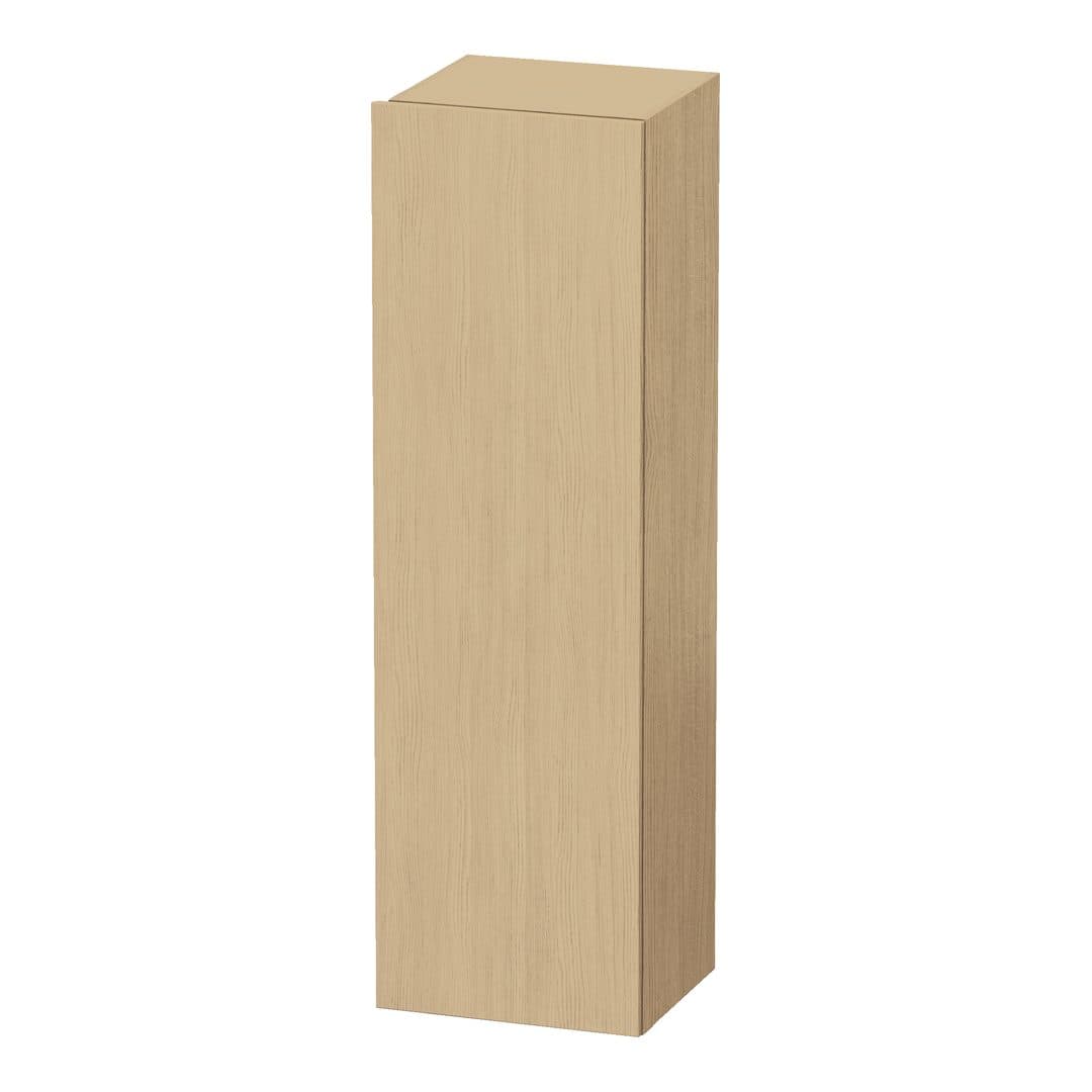 Duravit DuraStyle – Κολόνα Μπάνιου – 400 mm, 1 πόρτα, δεξιά, 400 x 360 x 1400 mm, Total number of shelves: 4 – Natural oak, Decor (DS1219R3030)