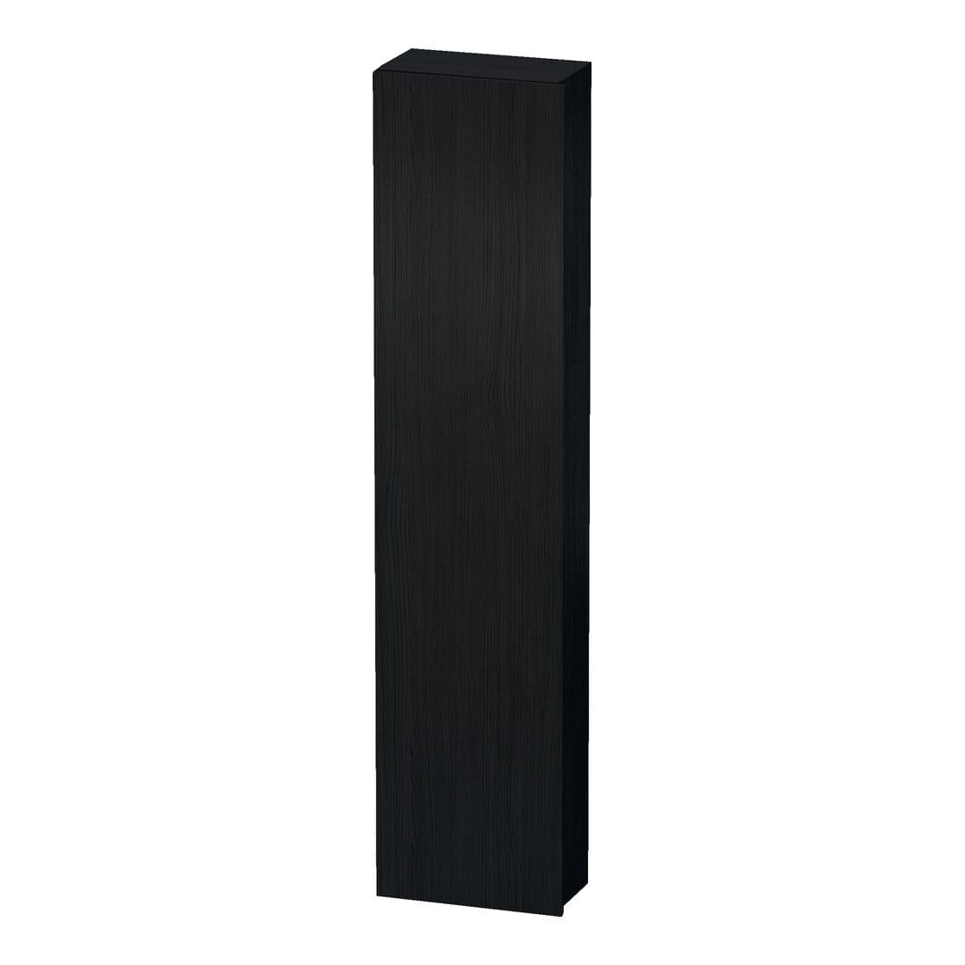Duravit DuraStyle – Κολόνα Μπάνιου – 400 mm, 1 πόρτα, αριστερή, 400 x 240 x 1800 mm, Total number of shelves: 5 – Black oak Matt, Decor (DS1228L1616)