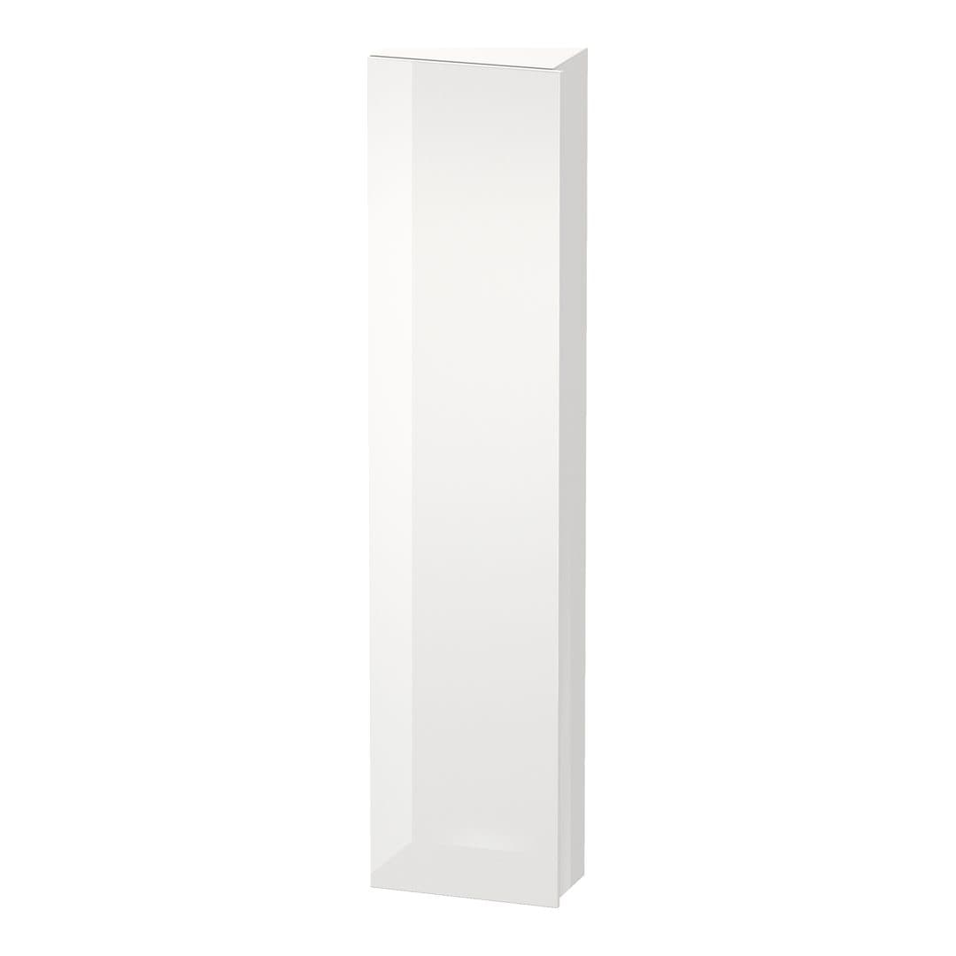 Duravit DuraStyle – Κολόνα Μπάνιου – 400 mm, 1 πόρτα, αριστερή, 400 x 240 x 1800 mm, Total number of shelves: 5 – White High Gloss, Decor (DS1228L2222)