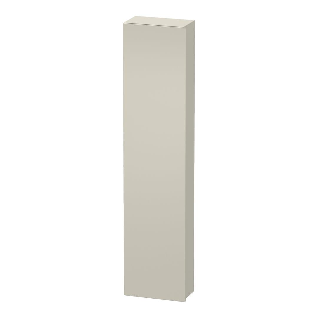 Duravit DuraStyle – Κολόνα Μπάνιου – 400 mm, 1 πόρτα, αριστερή, 400 x 240 x 1800 mm, Total number of shelves: 5 – Taupe Matt, Decor (DS1228L9191)