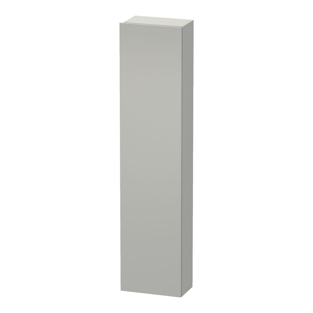 Duravit DuraStyle – Κολόνα Μπάνιου – 400 mm, 1 πόρτα, δεξιά, 400 x 240 x 1800 mm, Total number of shelves: 5 – Concrete grey Matt, Decor (DS1228R0707)