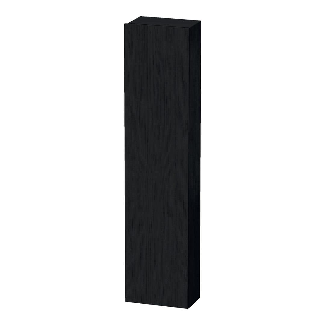 Duravit DuraStyle – Κολόνα Μπάνιου – 400 mm, 1 πόρτα, δεξιά, 400 x 240 x 1800 mm, Total number of shelves: 5 – Black oak Matt, Decor (DS1228R1616)
