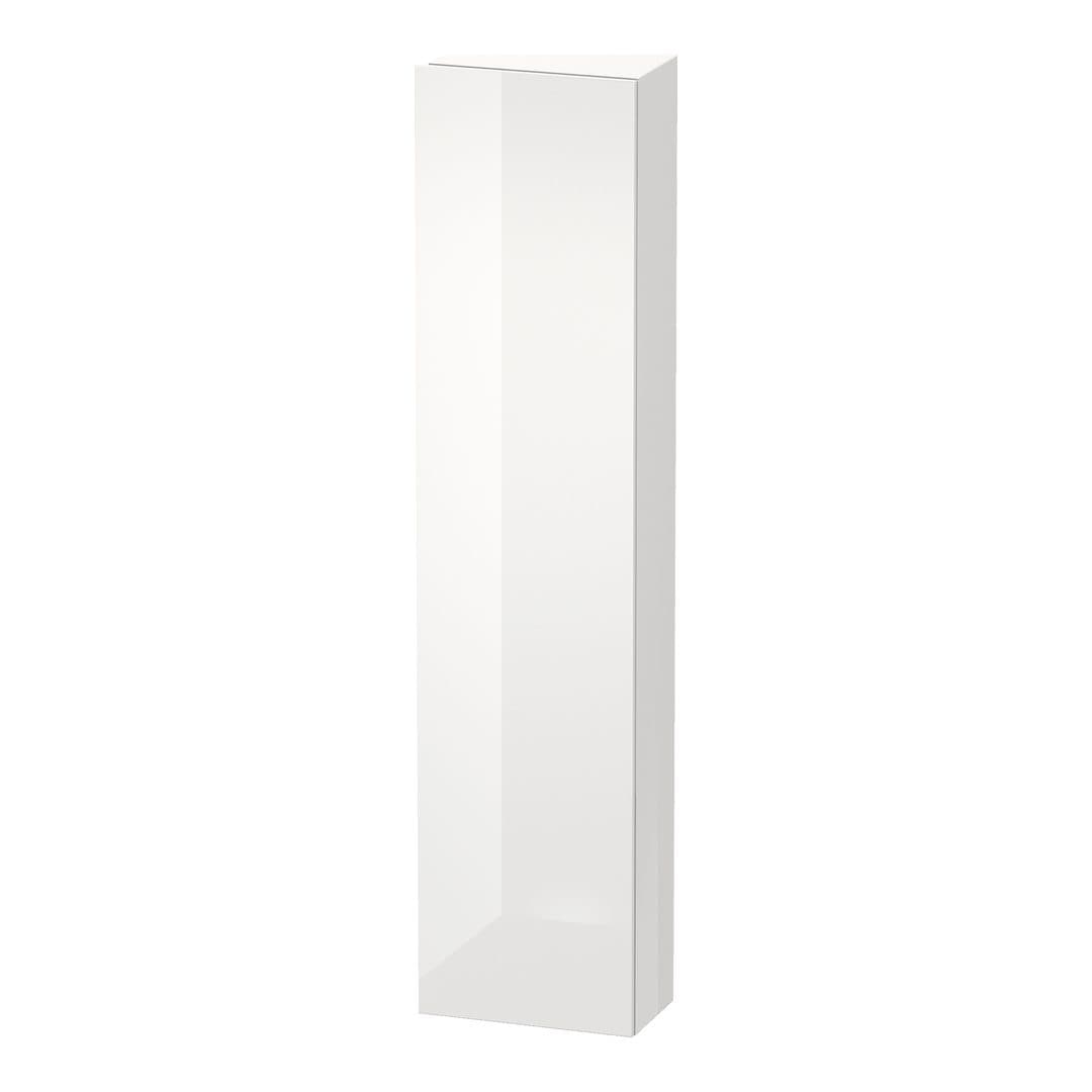 Duravit DuraStyle – Κολόνα Μπάνιου – 400 mm, 1 πόρτα, δεξιά, 400 x 240 x 1800 mm, Total number of shelves: 5 – White High Gloss, Decor (DS1228R2222)