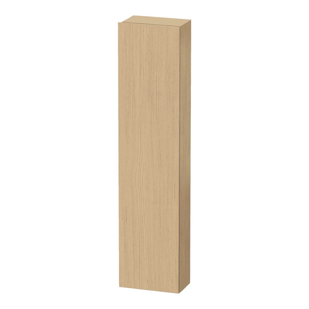 Duravit DuraStyle – Κολόνα Μπάνιου – 400 mm, 1 πόρτα, δεξιά, 400 x 240 x 1800 mm, Total number of shelves: 5 – Natural oak, Decor (DS1228R3030)