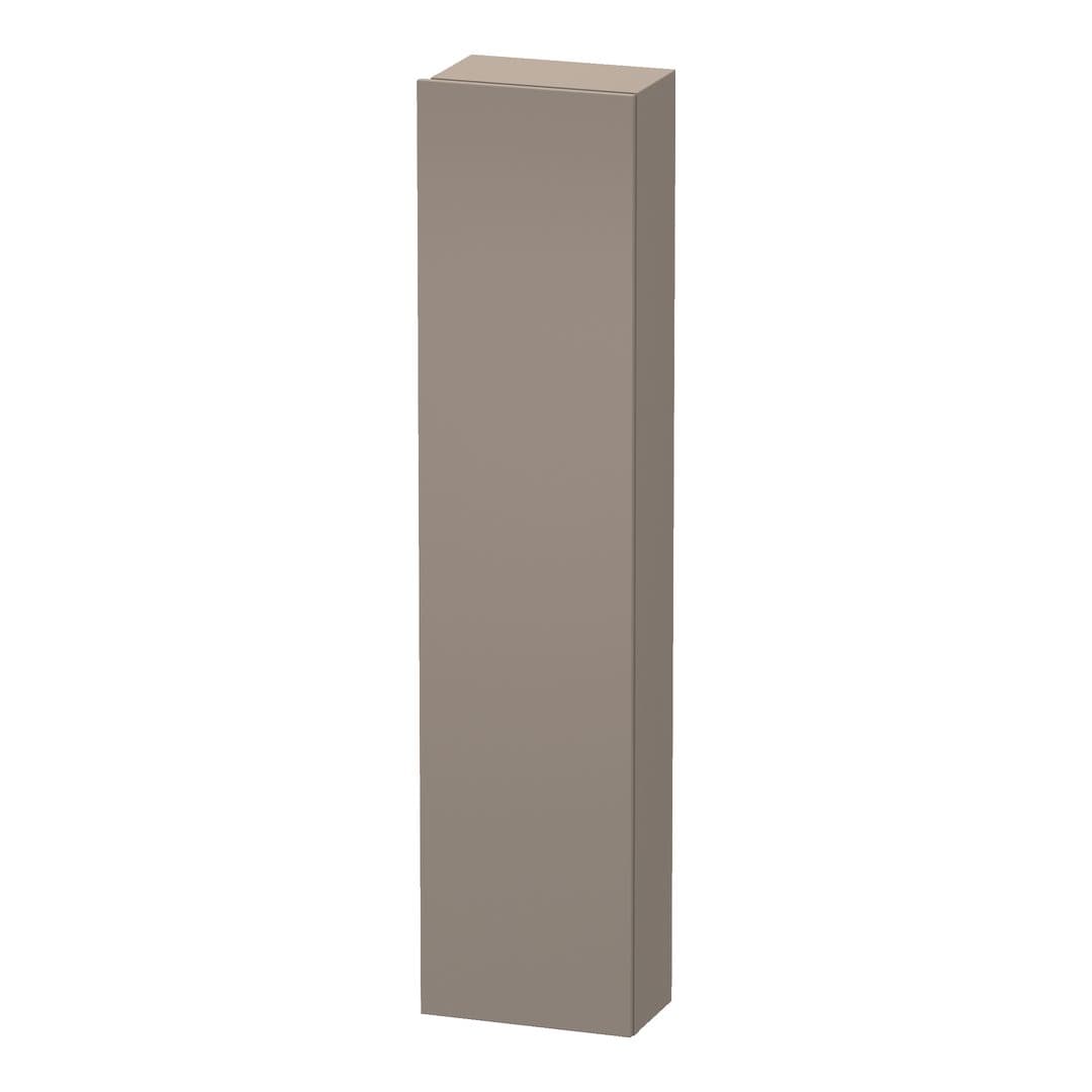 Duravit DuraStyle – Κολόνα Μπάνιου – 400 mm, 1 πόρτα, δεξιά, 400 x 240 x 1800 mm, Total number of shelves: 5 – Basalte Matt, Decor (DS1228R4343)