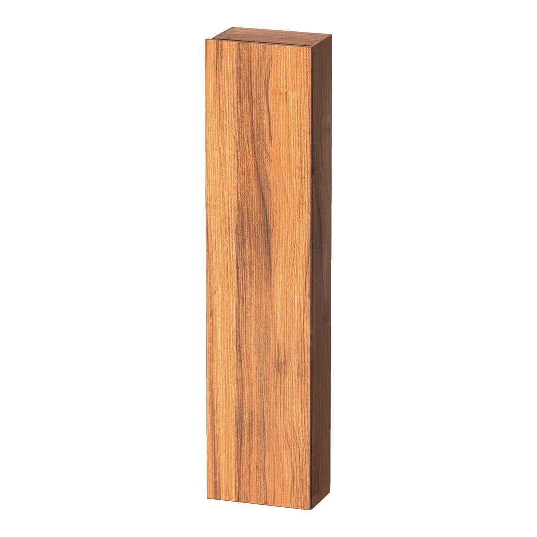Duravit DuraStyle – Κολόνα Μπάνιου – 400 mm, 1 πόρτα, δεξιά, 400 x 240 x 1800 mm, Total number of shelves: 5 – Walnut Matt, Decor (DS1228R7979)