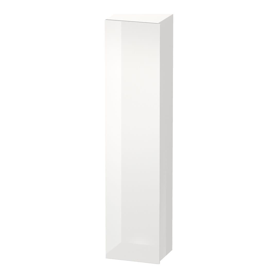 Duravit DuraStyle – Κολόνα Μπάνιου – 400 mm, 1 πόρτα, αριστερή, 400 x 360 x 1800 mm, Total number of shelves: 5 – White High Gloss, Decor (DS1229L2222)
